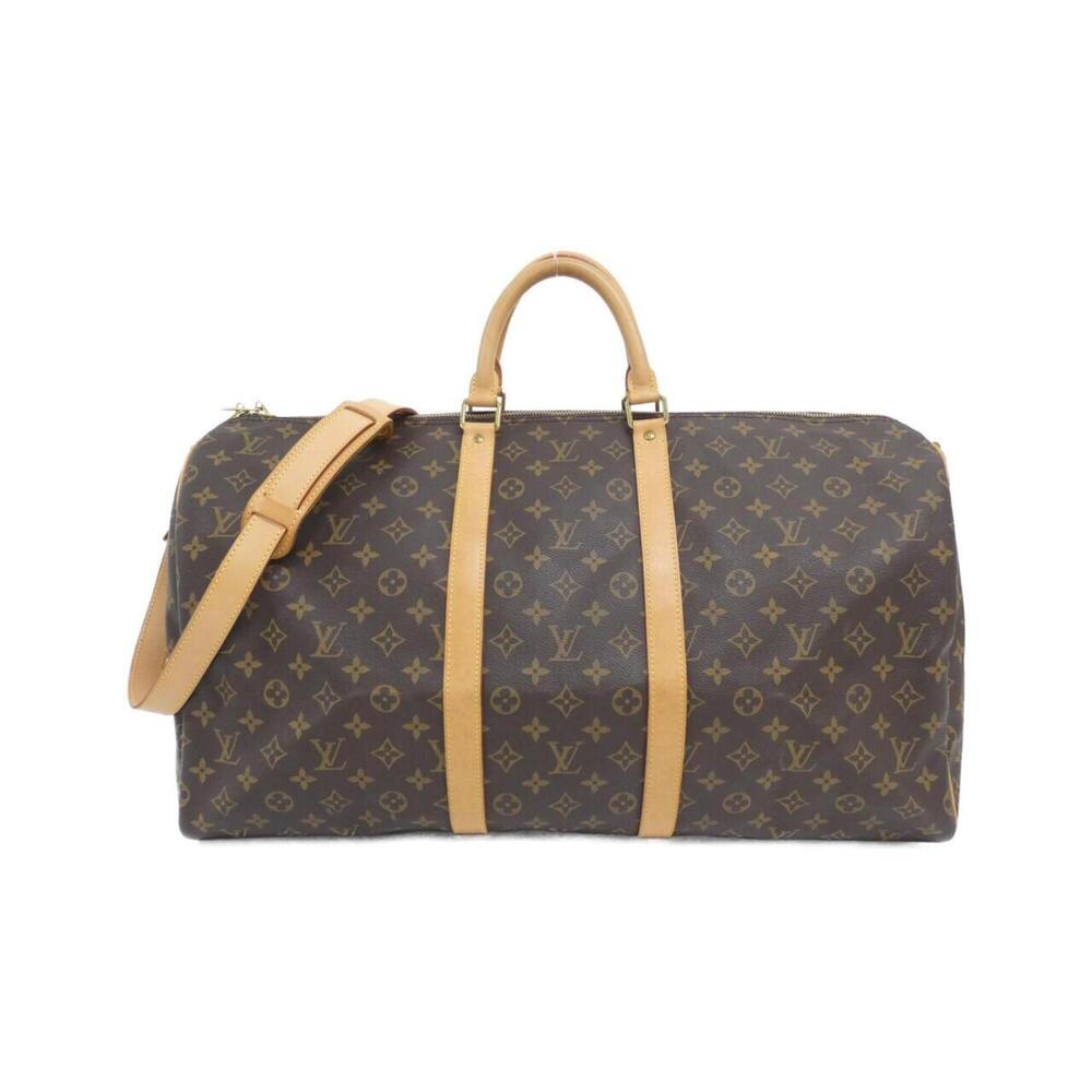 LOUIS VUITTON Authentic Brown Monogram Boston Bag